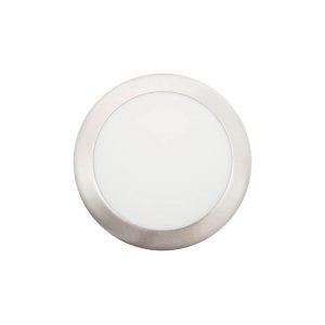 Painel LED Redondo Encastrar 18W 4000K Níquel