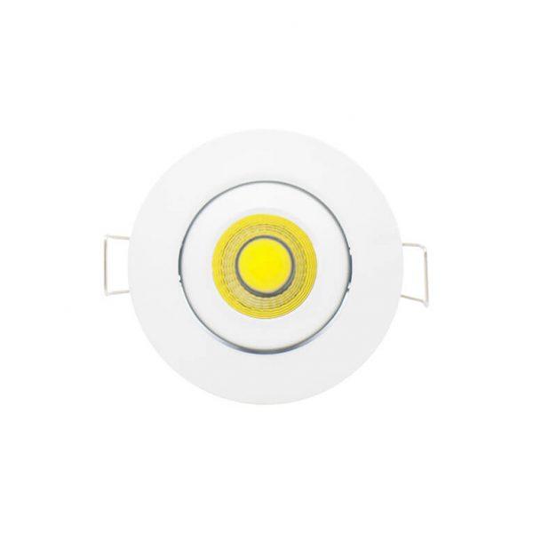 Spot LED Basculante Redondo 3W 6500K