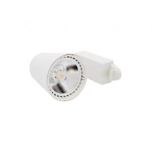 Projetor de Calha LED 2 Circuitos Branco 3000K