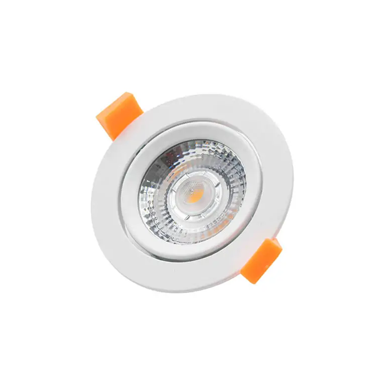 Downlight LED 5W Basculante Redondo 3000K 