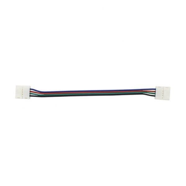 Conector Duplo p/ Fita LED RGB 10mm