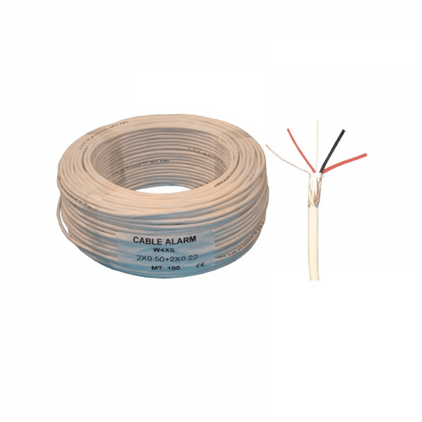 Cabo Alarme PVC Br 2X0.22+2X0.5
