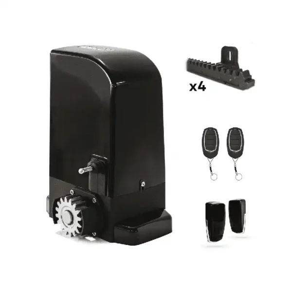 kit motorline bravo 500+4 metros cremalheira