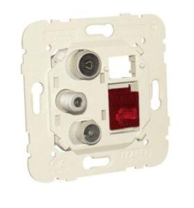 TOM MISTA R-TV-SAT-RJ45 CAT 6 UTP ESTR(Ited) 21544