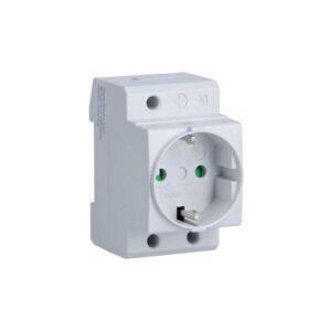 Tomada Modular 2P+T Schuko SN016P