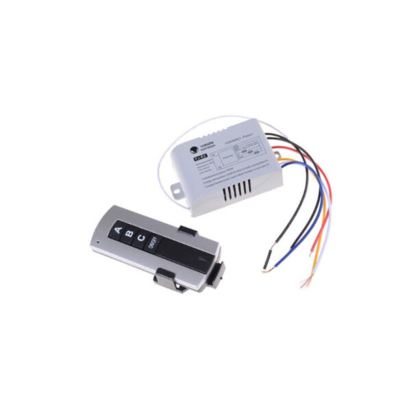 CONTROLADOR MULTIFUNCOES 3 CANAIS 300W COM COMANDO RF