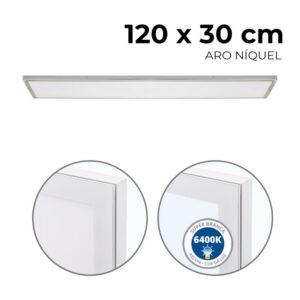 Painel LED Saliente Slim LUMIT VOLTAIRE 72W 1200X300mm 6400K