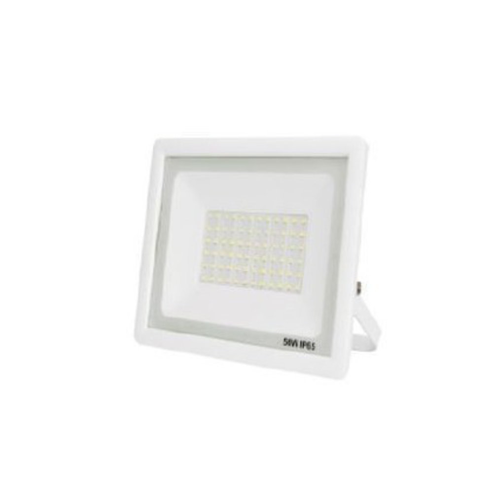 Projetor LED 100W Slim Branco 6500K 
