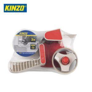 Desenrolador de Fita Adesiva com 2 Rolos de Fita 48mmx1.5m KINZO
