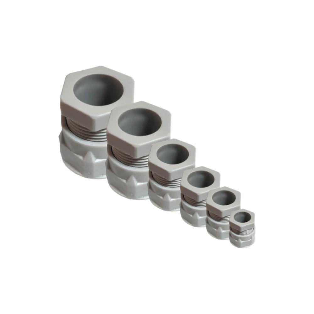 Bucim C/ Sede e Porca PG21 Cinza JSL 1 Bucim com Sede e Porca Cinza JSL eficilux