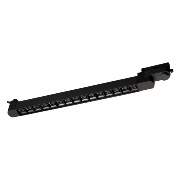 Linear de Calha Led Aura 3 Circuitos 15W 4000K 1275lm Preto