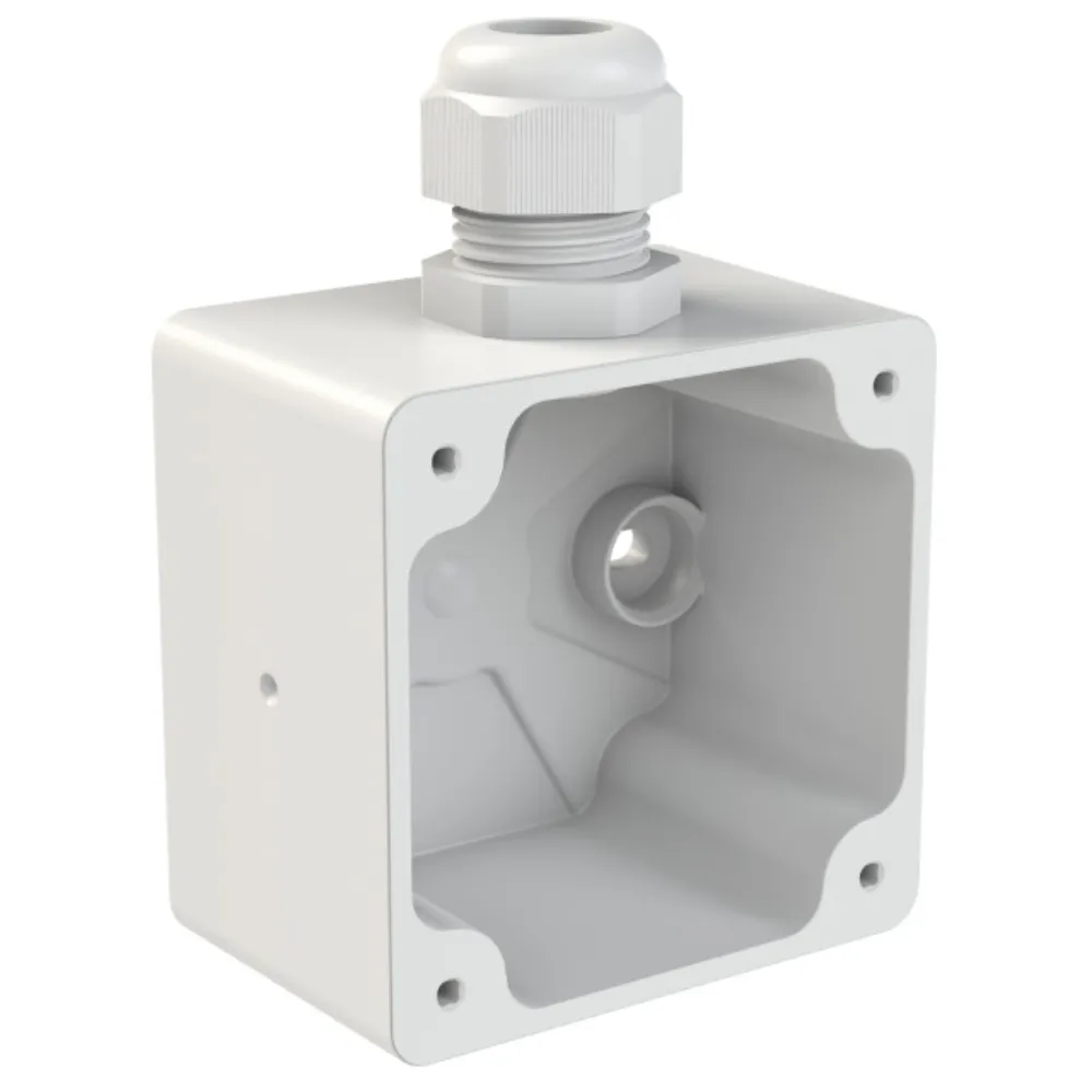 Caixa mural IP67 75 com 1x bucim M20x1,5⚪ Caixa mural IP67 75 com 1x bucim M20x1,5⚪