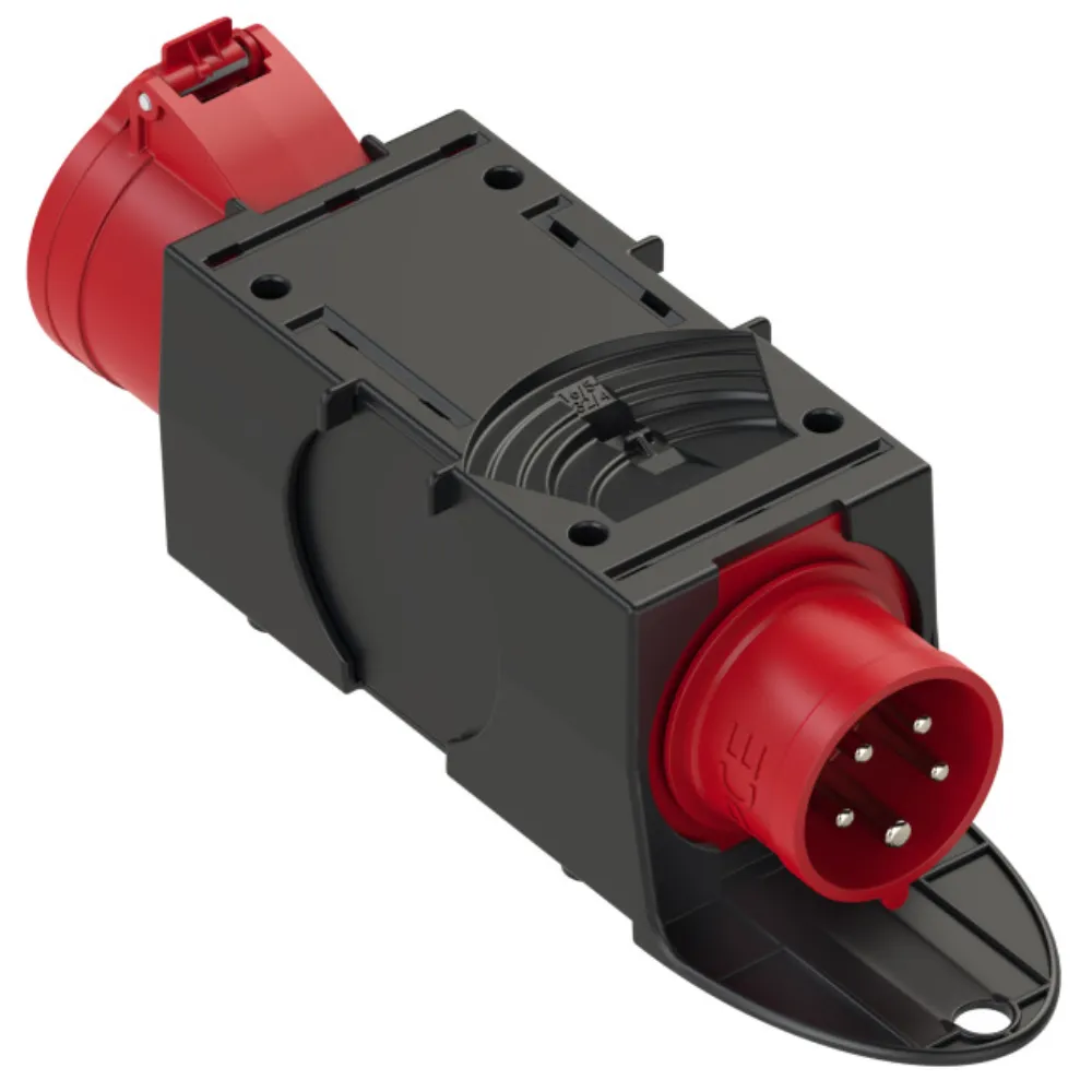 Adaptador macho CEE 5P 16A CEE 5P 16A IP44 Adaptador macho CEE 5P 16A CEE 5P 16A IP44