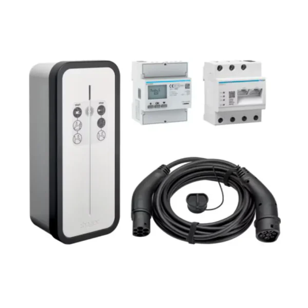 kit witty solar 1x22kW 3P RFID c/ cabo XEV1K22T2SEMCC