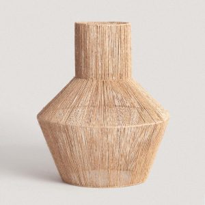 abajur candeeiro de fibras naturales newen o500 mm iluzzia.jpg