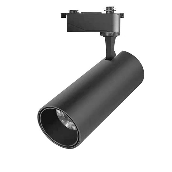 Projetor LED SHINEX 15w 30w 3000k 4000k preto para Calha Monofasica 1 Circuito 25352 25369 23884 23891 lumiarq.jpg