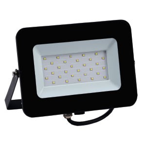 30W Projetor LED SMD Negro 100Lm/W 3000K F2104