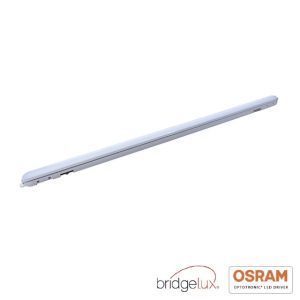 Waterproof Fitting LED Pro 5 Anos Gar Bridgelux+Osram Ik8 125Lm/W 5000K Conex.Bi 150Cm 60W F1141