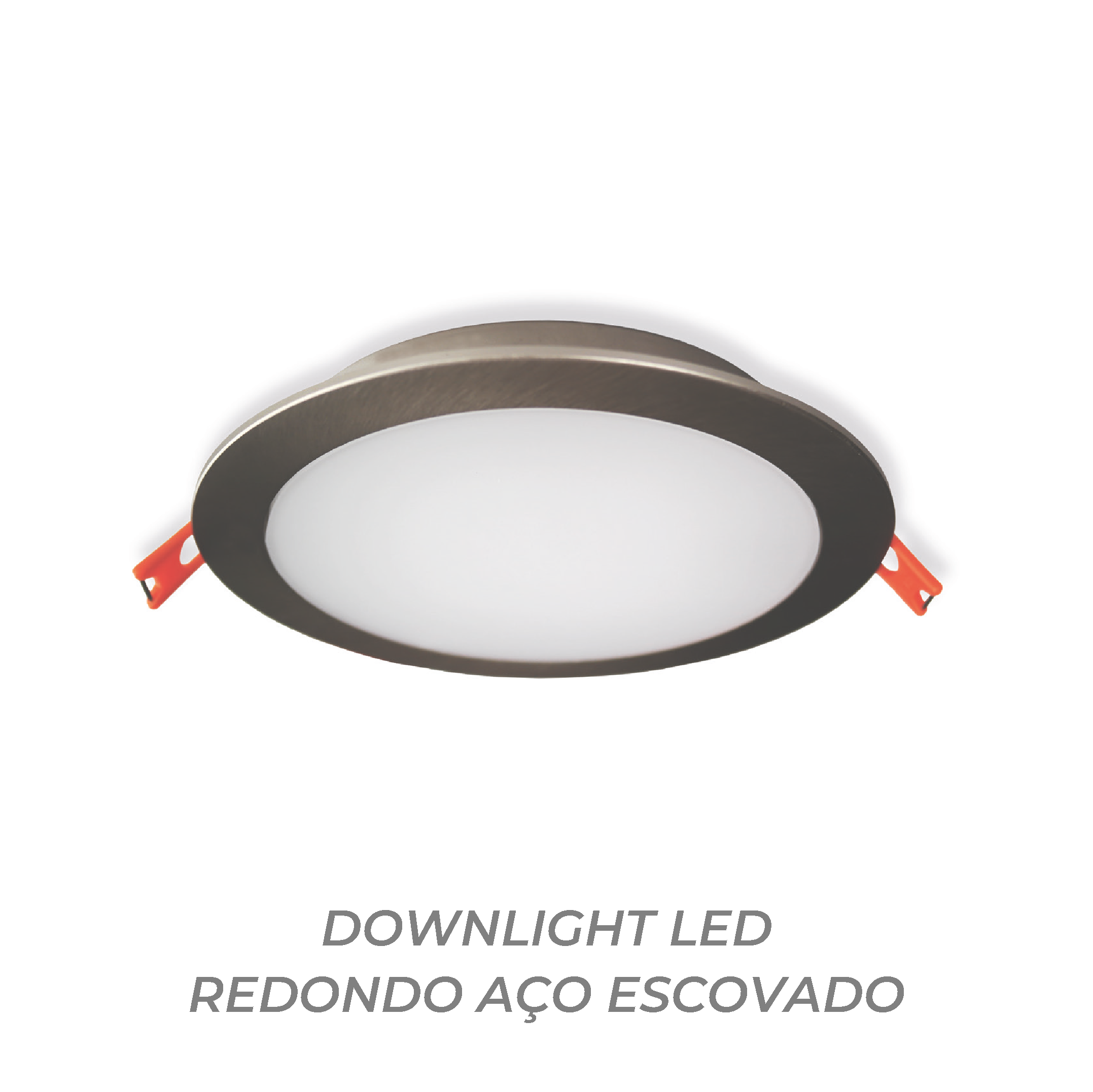 Downlight LED Redondo 4W 4000K Aço ESL8104CW 2 Downlight LED Redondo 4W 4000K Aço ESL8104CW - Image 2