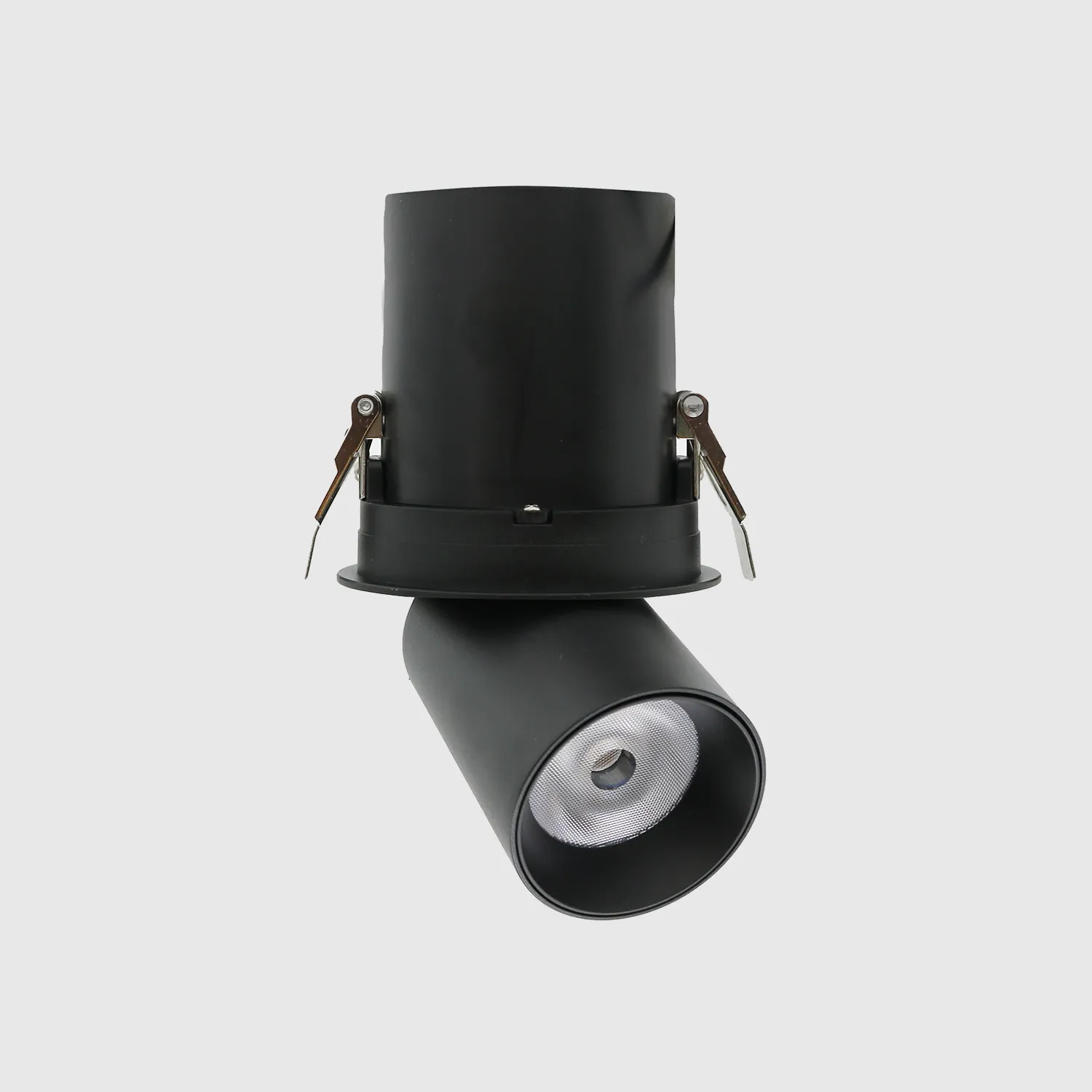 LED Downlight 12W 2700K Ls3005R90 Preto 1 30189 30196 1.webp