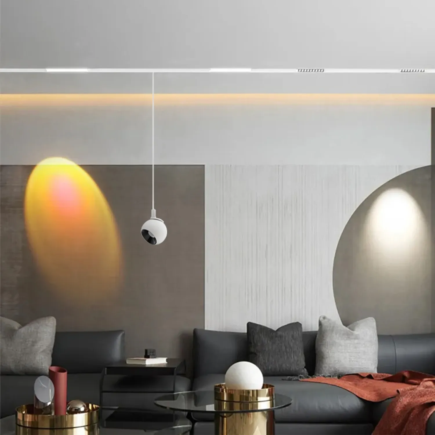 Projetor Magnetico Meia Esfera Branco Suspenso 12W 4000K 2 34613 34620 1 1.webp