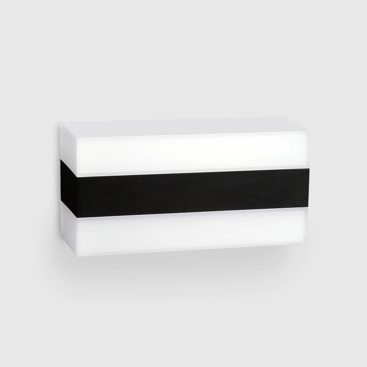 Aplique LED Parede Preto Retangular 8W 3000K Aplique LED Parede Preto Retangular 8W 3000K