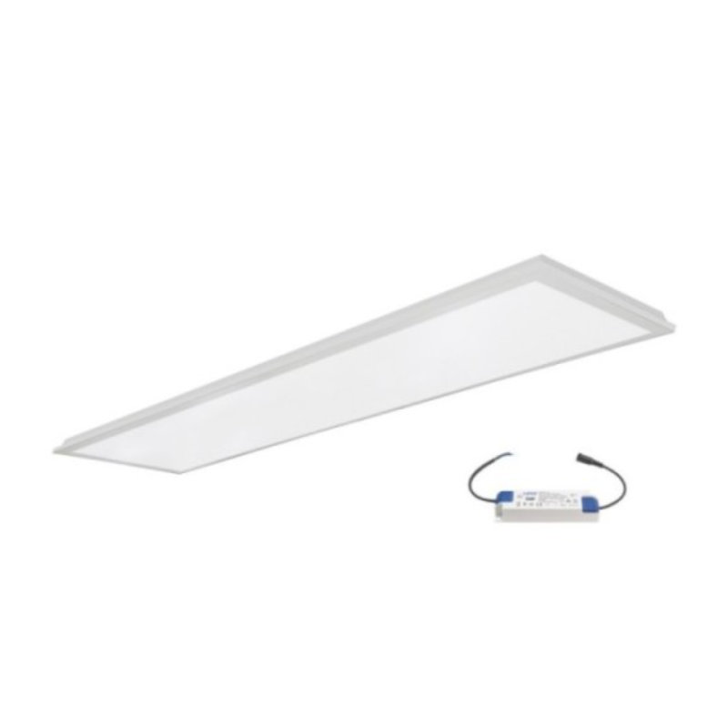 Painel LED 80W 120X60 110lm/W CCT CRI>80 UGR<19 X2 Driver 40W LIFUD 010V 5 ANOS GAR F80735 1 panel led 40w 120x30 110lm w cct cri 80 ugr 19 driver lifud 0 10v 5 anos garantia 1.jpg